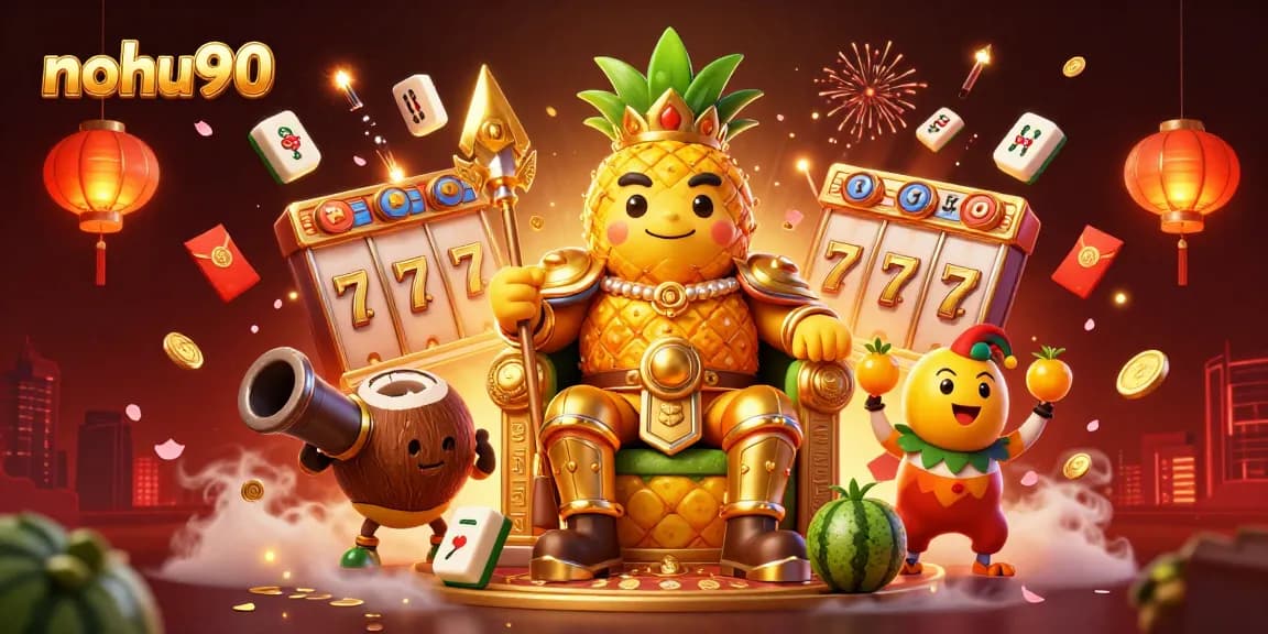 Nohu90 offers an exciting jackpot casino experience with vibrant characters and dynamic game elements.