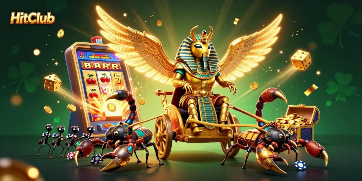 Experience thrilling gameplay at HitClub with vibrant 3D visuals and engaging casino elements.