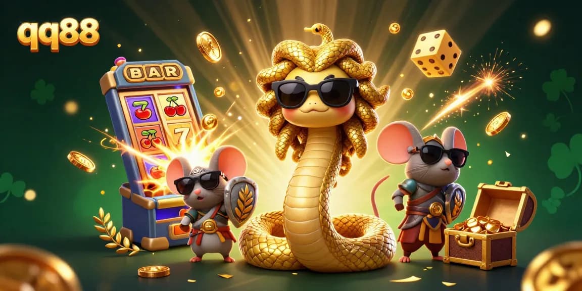 Experience exciting winnings at qq88 with dynamic slot machines, golden treasures, and fun characters!