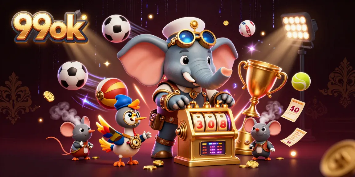 Spin the golden slot machine with 99ok, featuring riches in sports betting and casino fun.