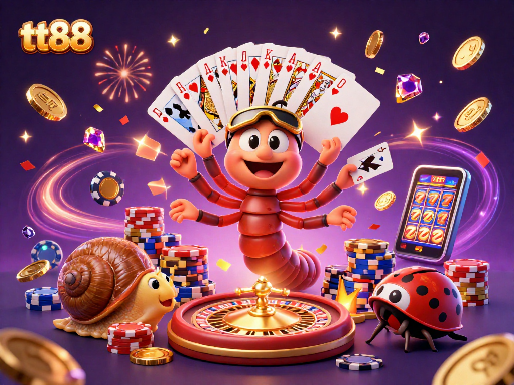 Experience the excitement of tt88 casino with dynamic characters and vibrant gaming elements.