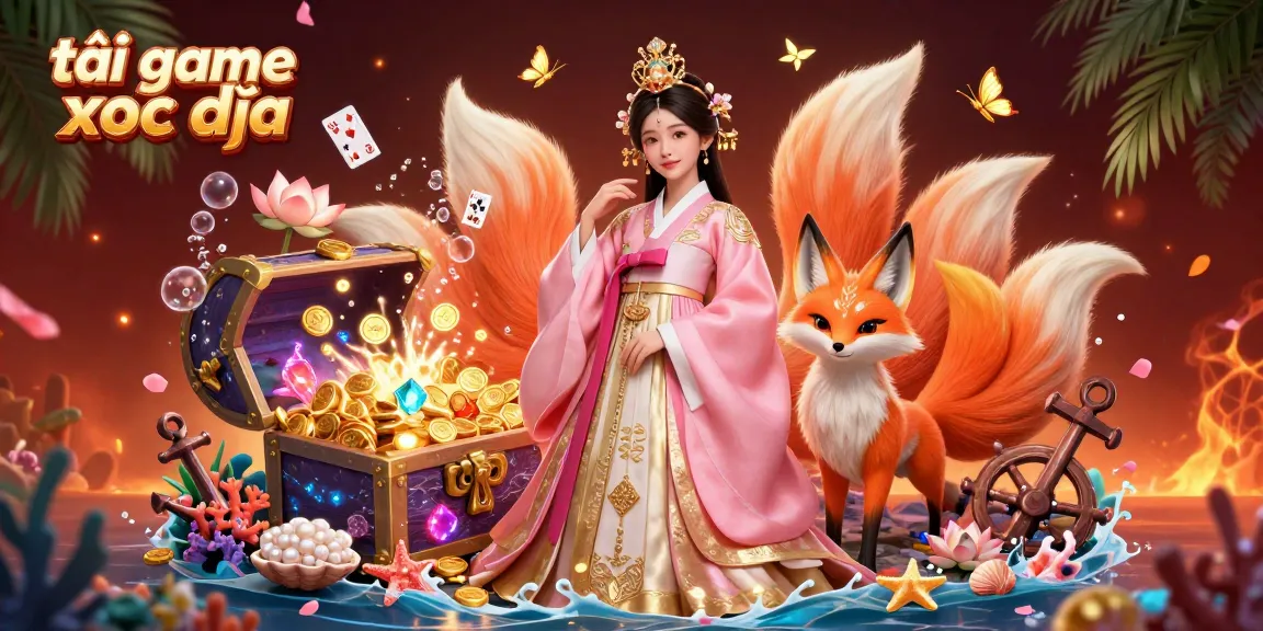 Play exciting online games by tải game xóc đĩa featuring vibrant characters in a dynamic casino setting.