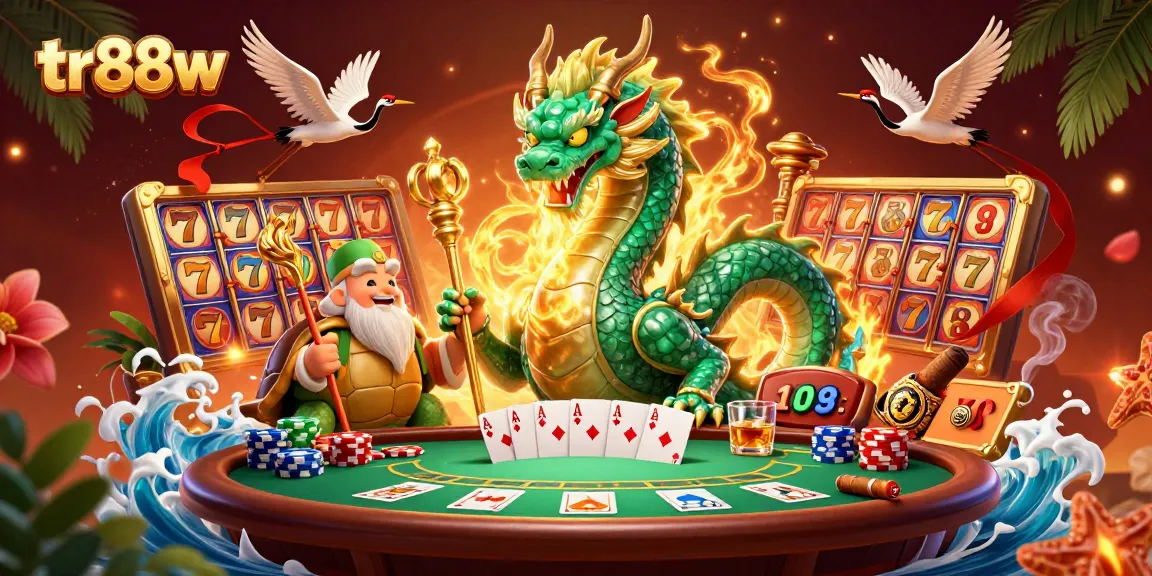 Experience top online gaming with tr88w's vibrant slots, dynamic characters, and thrilling casino elements.