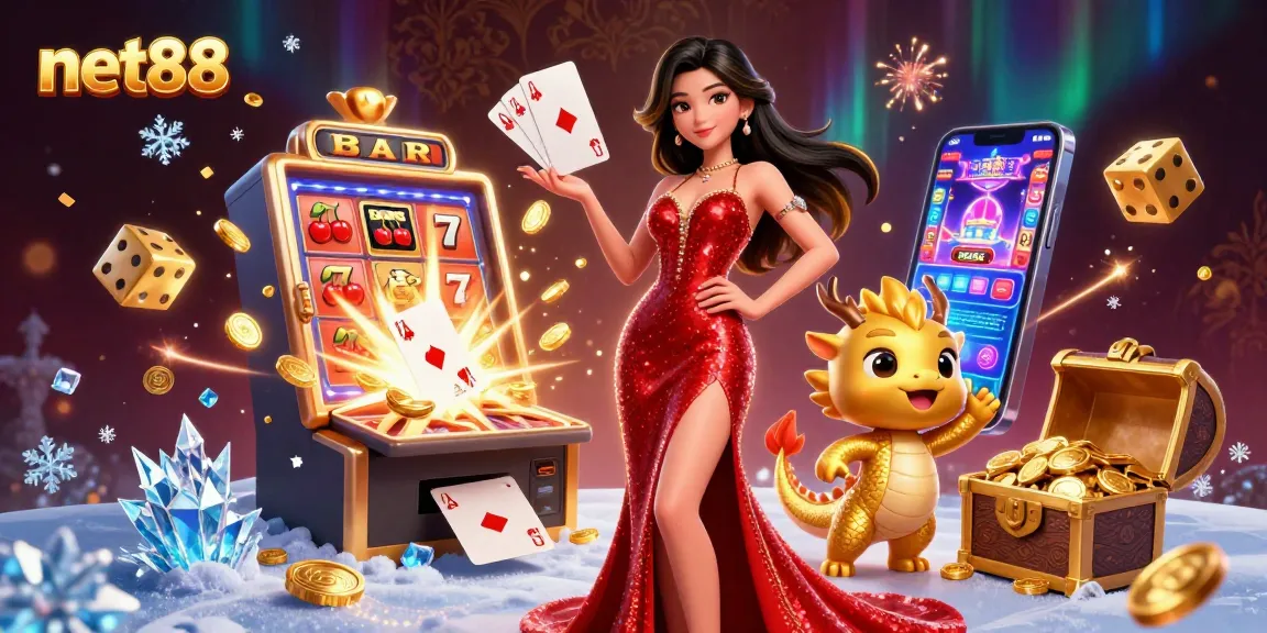 Experience thrilling wins at net88 with dazzling casino games and festive energy.