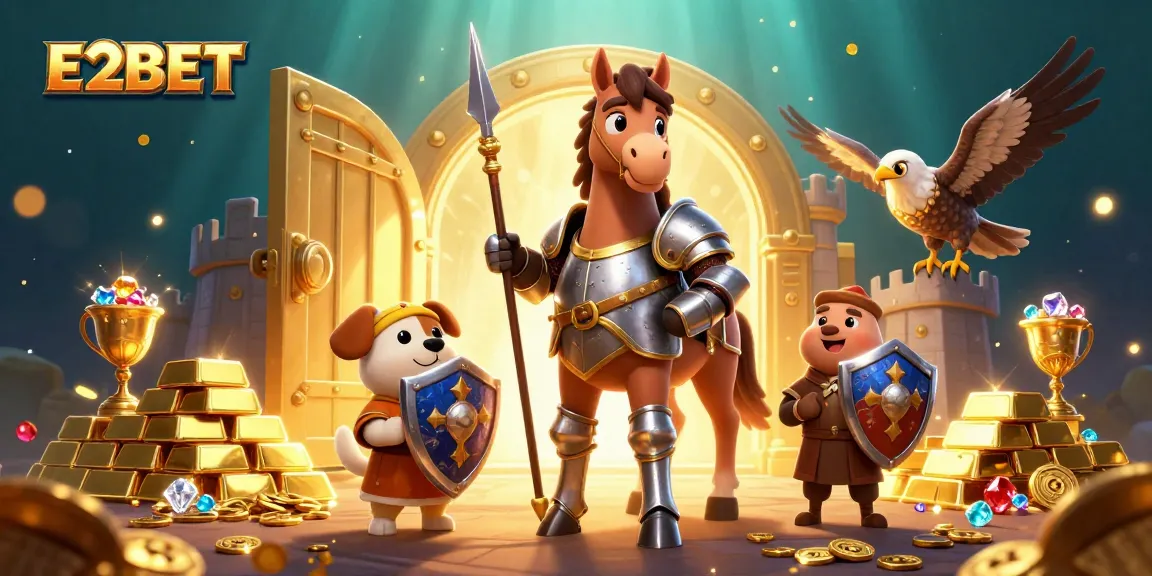 E2BET offers exciting casino experiences with immersive adventures and treasure elements.